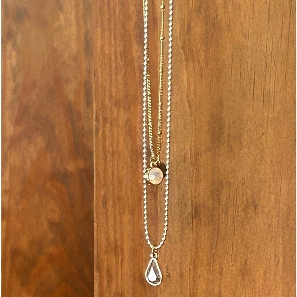 Doubled Layered Necklace + Pendants Western Bohemian Clay Pink - Picture 1 of 15